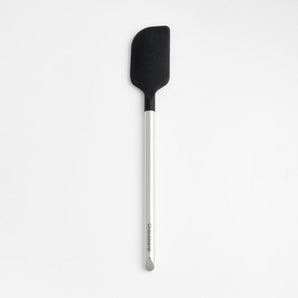 Crate & Barrel Silicone and Stainless Steel Scraper Spatula