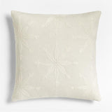 "Crewel Ivory 23"" Snwflk Down Alternati.