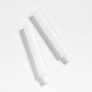 Cylinder Taper Candles 8.5", Set of 2