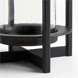 Dune Black Metal Outdoor Lantern.