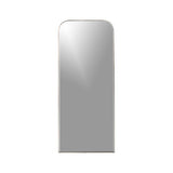 Edge Brass Arch Rectangle Floor Mirror 32"x76".