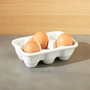 Caja de media docena de huevos