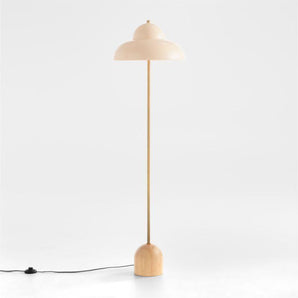 Kids Eloise Wood and Metal Floor Lamp