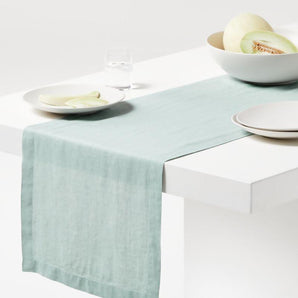 Marin 120" Certified Linen Table Runner