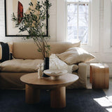 Elegant natural oak wood finish enhancing interior spaces with timeless sophistication and organic beauty.