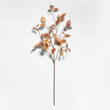 Faux Small Golden Leaf Branch.