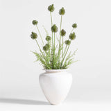 Faux Green Melaleuca Dusk Stem 38".