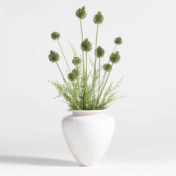 Faux Green Melaleuca Dusk Stem 38".