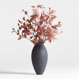 Faux Small Rust Leaf Branch.