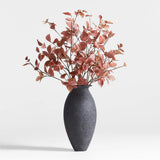 Faux Small Rust Leaf Branch.