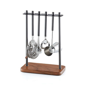 Fenton Graphite and Wood Bar Tool Set.