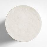 Fernando White Recycled Accent Table.