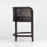 Fields Charcoal Cane Counter Stool by Leanne Ford.