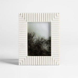 Fluted Marble Picture Frame