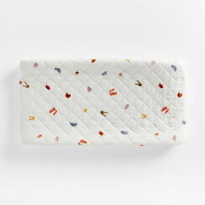 Baby Supersoft Forest Animals Organic Cotton Changing Pad Cover