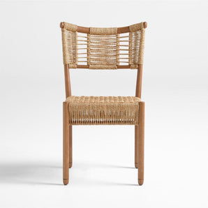Silla auxiliar de comedor de madera de cebada Forge de Jake Arnold