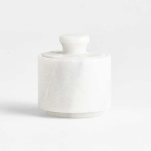 French Kitchen Marble Salt Cellar
