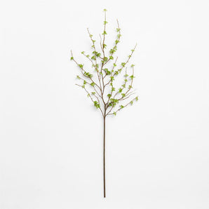Faux Green Leaf Spray 51"