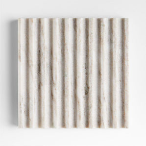 Dune Fluted Marble Trivet by Gaby Dalkin