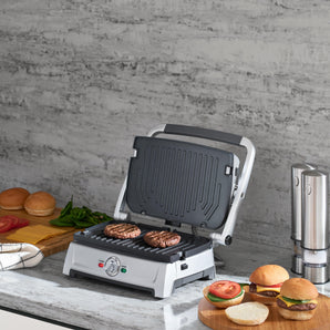 Cuisinart Griddler® Compact Parrilla de Interior, Plancha y Prensa para Paninis