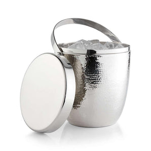 Graham Hammered Metal Ice Bucke