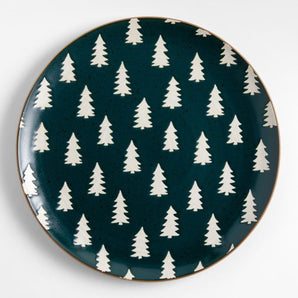 Green Trees Serving Platter.