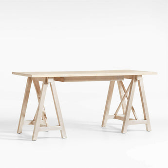Haldeman Pine Wood Desk by Leanne Ford.