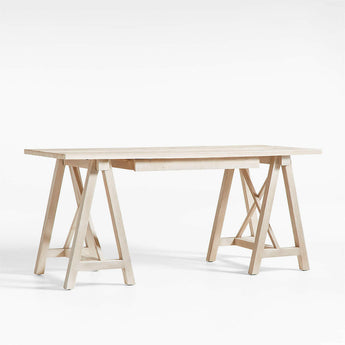 Haldeman Pine Wood Desk by Leanne Ford.