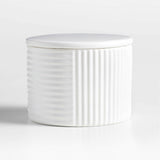 Hanno Textured Ceramic Butter Keeper.