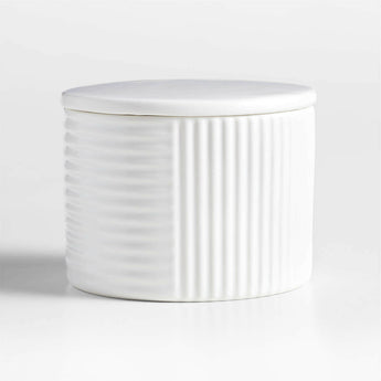 Hanno Textured Ceramic Butter Keeper.