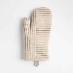 Hanno Embroidered Organic Cotton Oven Mitt