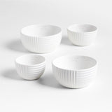 Hanno White Ceramic Measuring Cups.