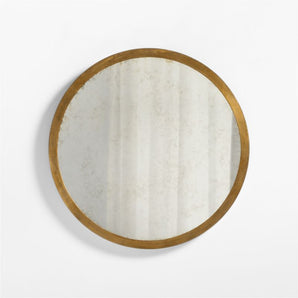 Harrington Patina Round Wall Mir.