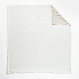 New Natural Hemp Garden Green Grid Full/Queen Duvet Cover.