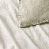 New Natural Hemp Garden Green Grid Full/Queen Duvet Cover.
