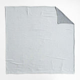 New Natural Hemp Ink Black Grid Full/Queen Duvet Cover.