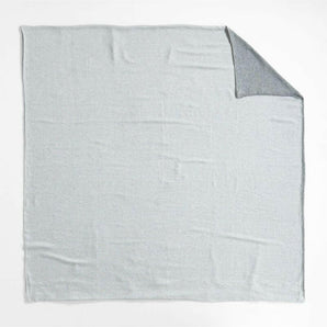 New Natural Hemp Ink Black Grid King Duvet Cover.