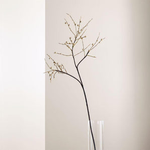 Faux Ilex Berry Stem Branch