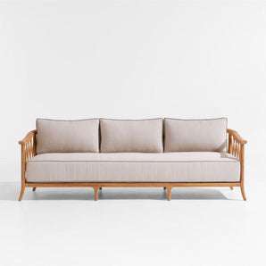 The Hartford Wood Outdoor Sofa by Jake Arnold