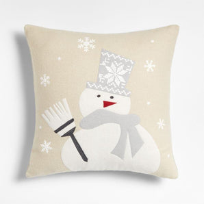 "Snowman 20"" D/a Pillow".