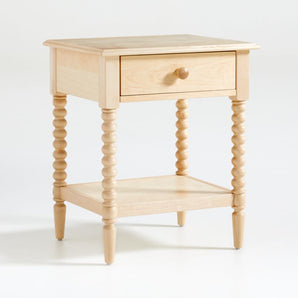 Kids Jenny Lind Spindle Nightstand with Drawer