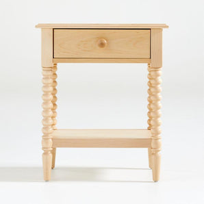 Kids Jenny Lind Spindle Nightstand with Drawer