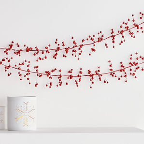 Jingle Bells Christmas Garland 6'
