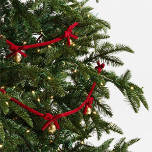 Jingle Bells & Red Velvet Christmas Garland