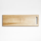 Kingston Ash & Ebonized Rectangle Reversible Wooden Board.