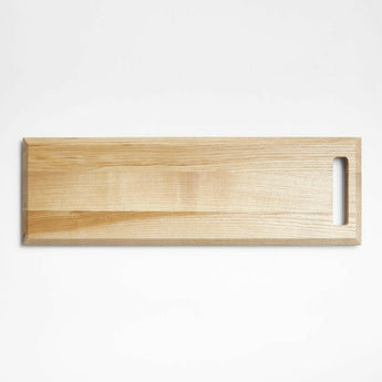 Kingston Ash & Ebonized Rectangle Reversible Wooden Board.