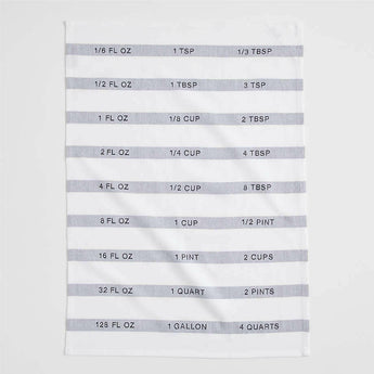 Kitchen Conversion Organic Cotton Dish Towel.