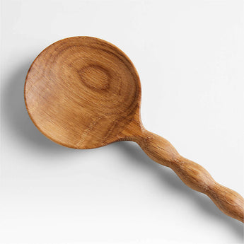 Large Arbor Oak Wood Spoon by Laura Kim.