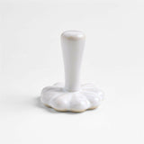 Ceramic Scalloped Cookie Stamp by Laura Kim.
