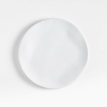 Petals White Stoneware Salad Plate by Laura Kim.
